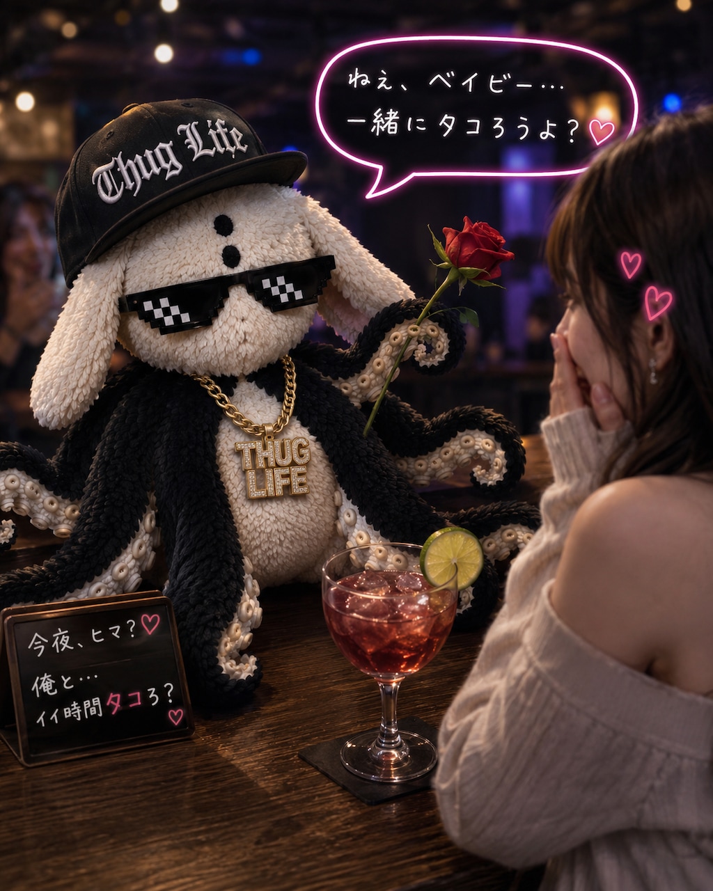 モフタコのナンパ術はタコ一。
