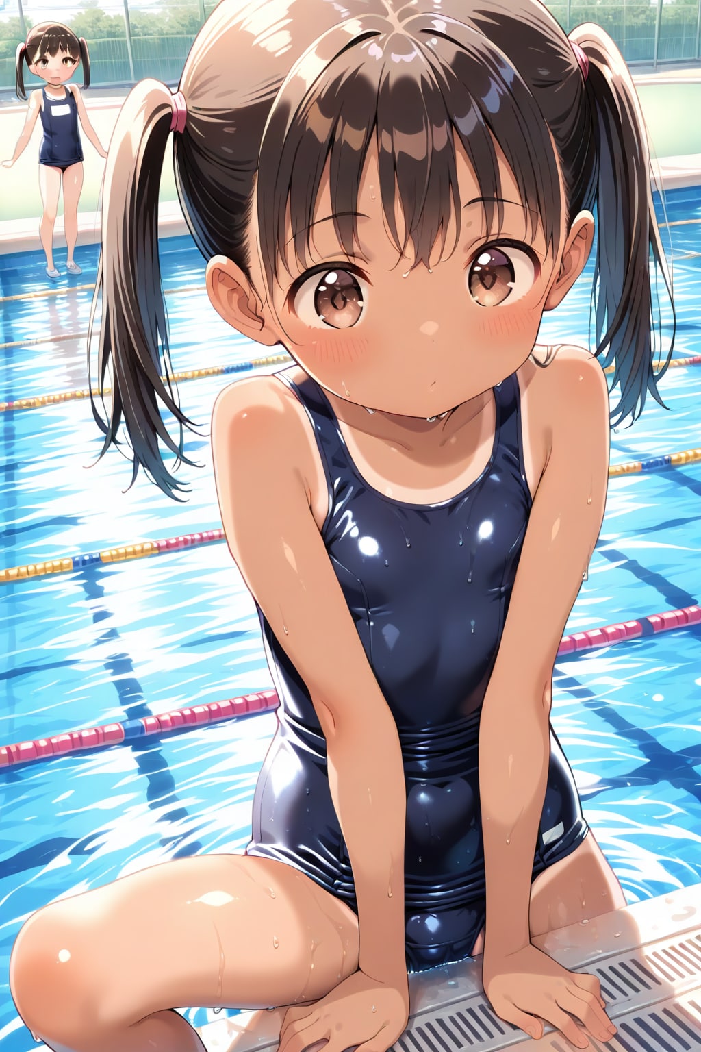 スク水美少女