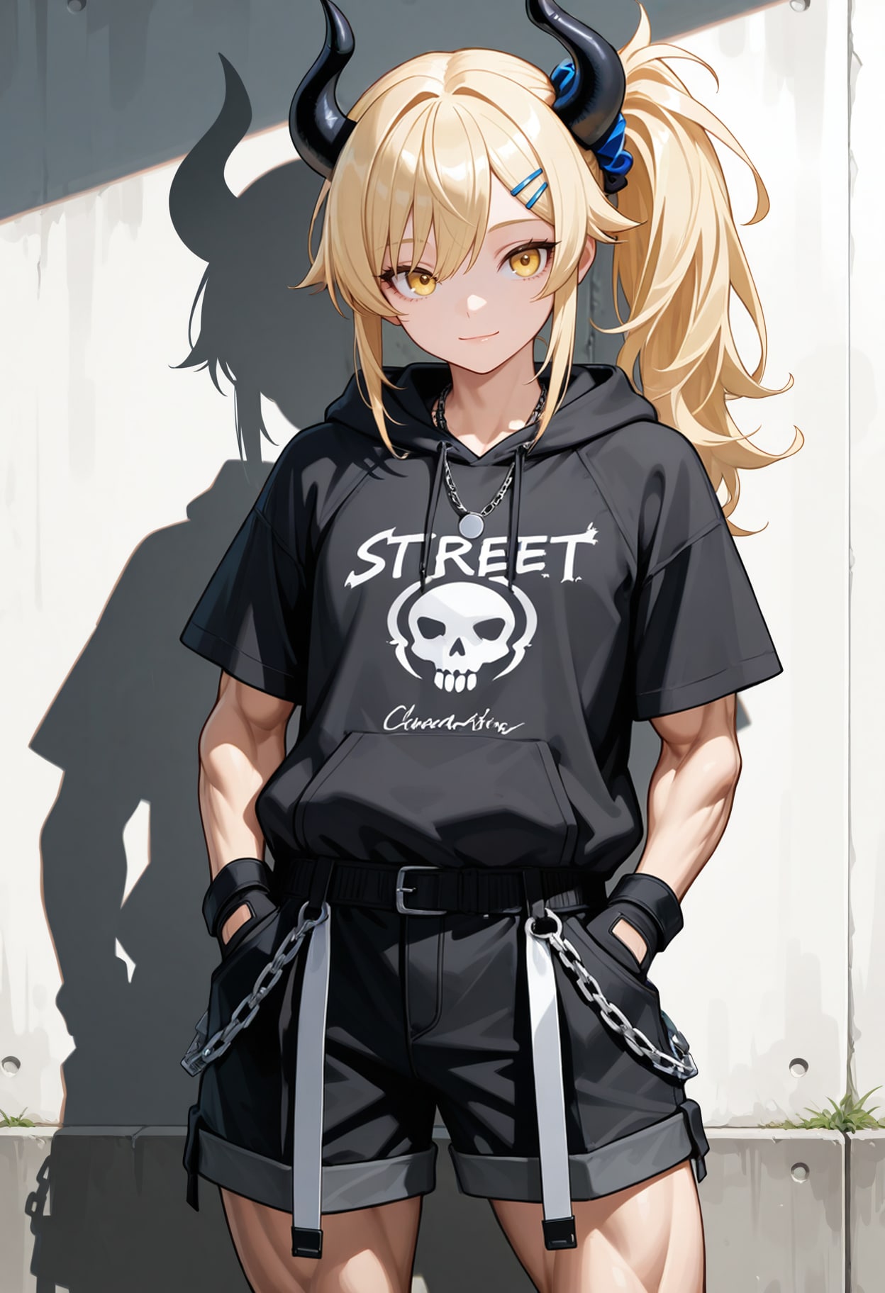 ストリートファッション女鬼高生さん