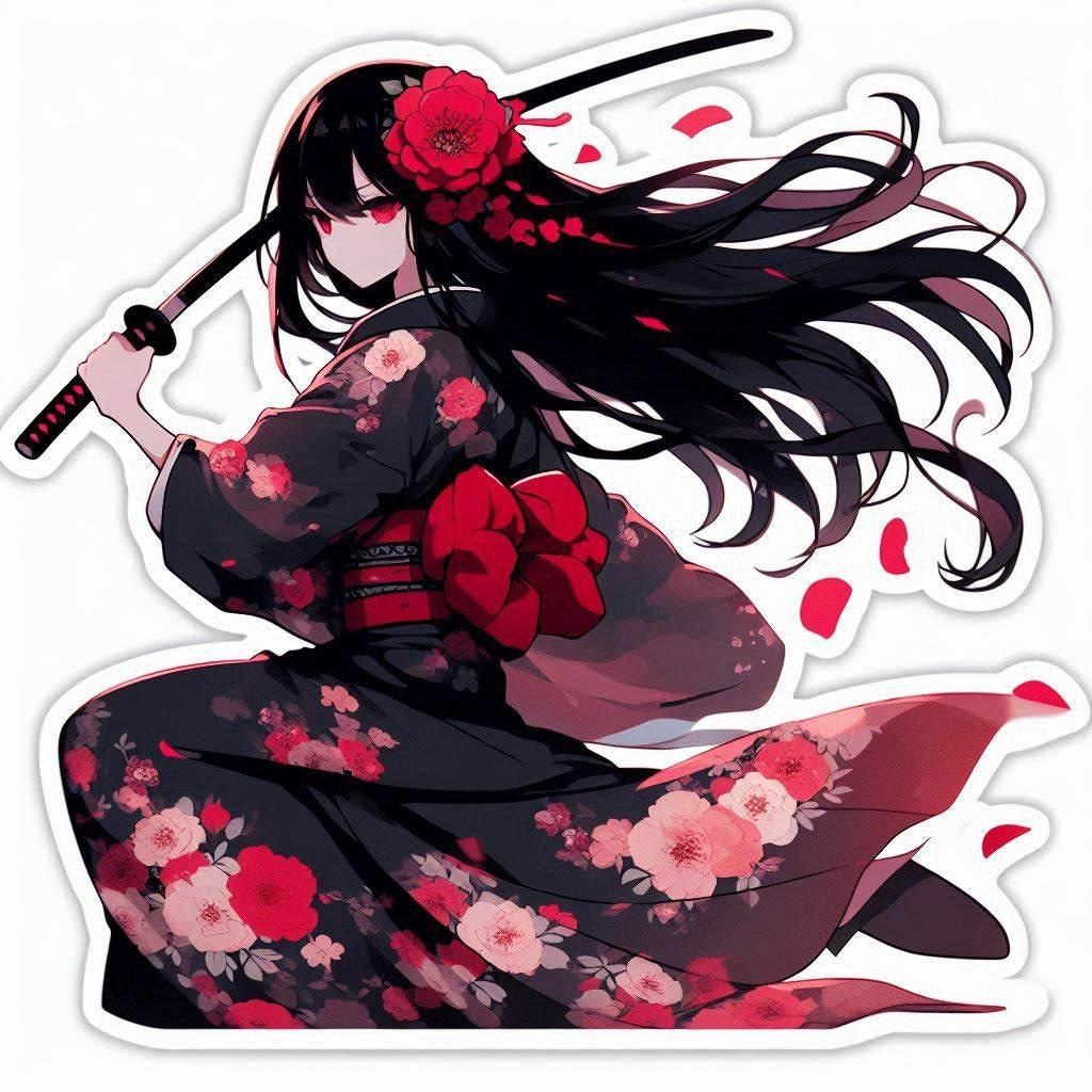 ツバキさんステッカー