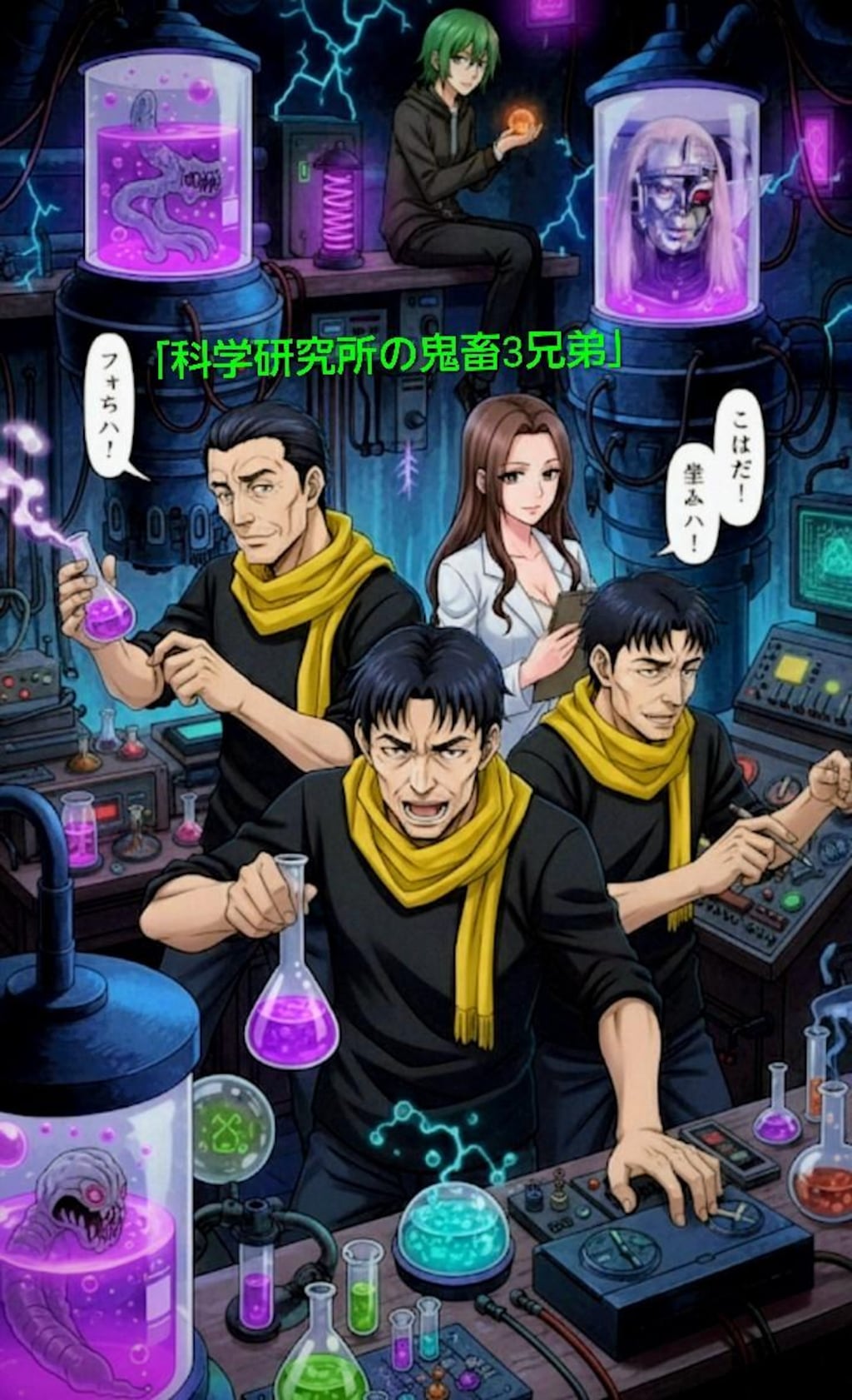 別の世界線の､　　　　　　　　　　　鬼畜3兄弟と灰田さん。