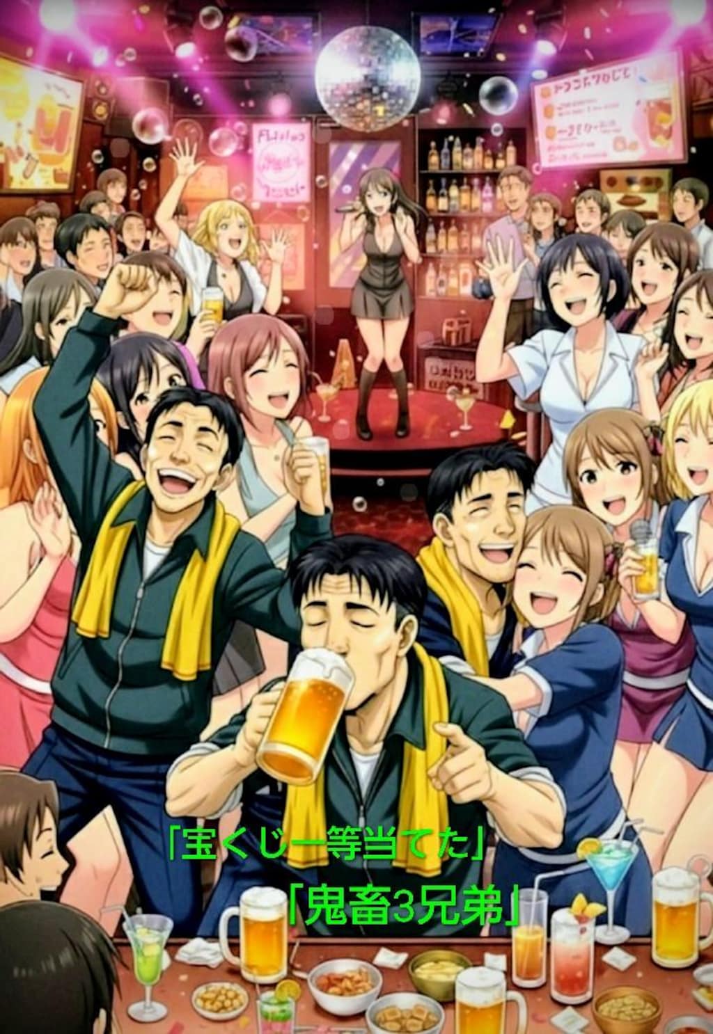 別の世界線の､　　　　　　　　　　　鬼畜3兄弟と灰田さん。