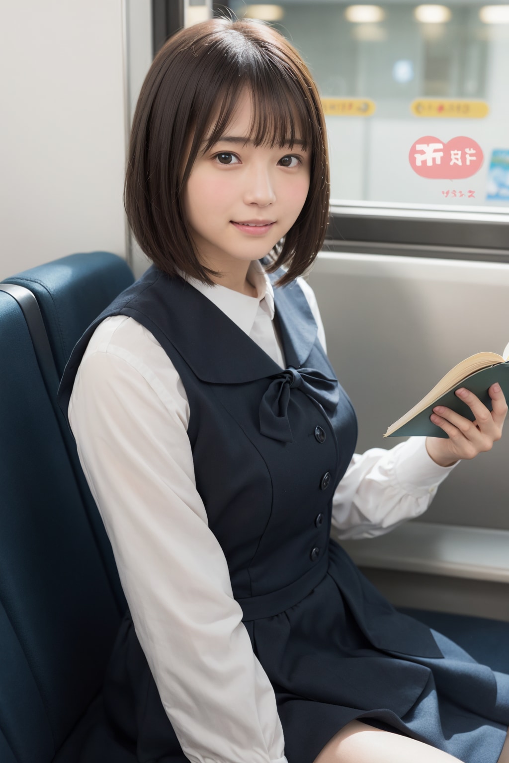 本を読む女の子