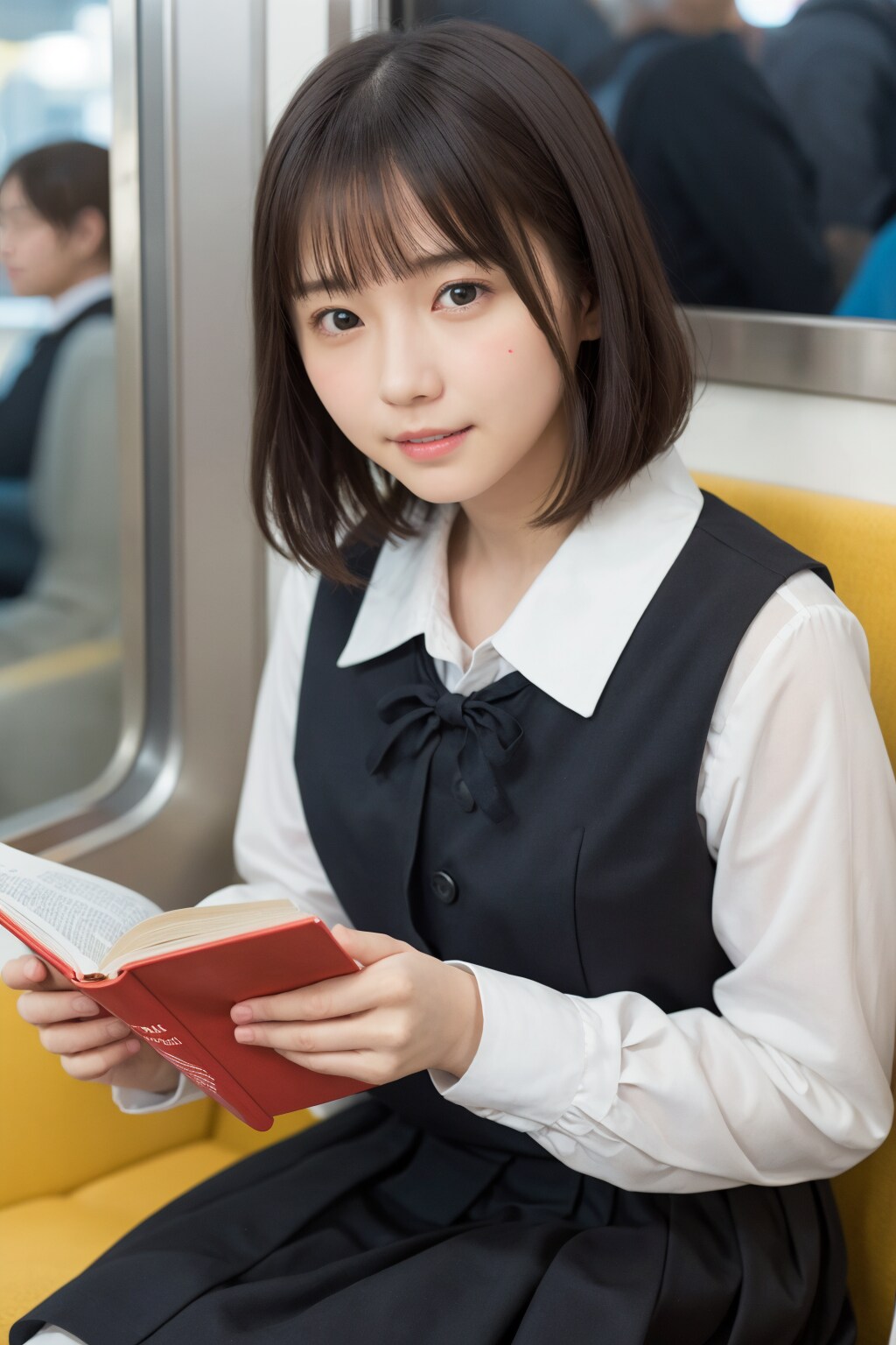 本を読む女の子