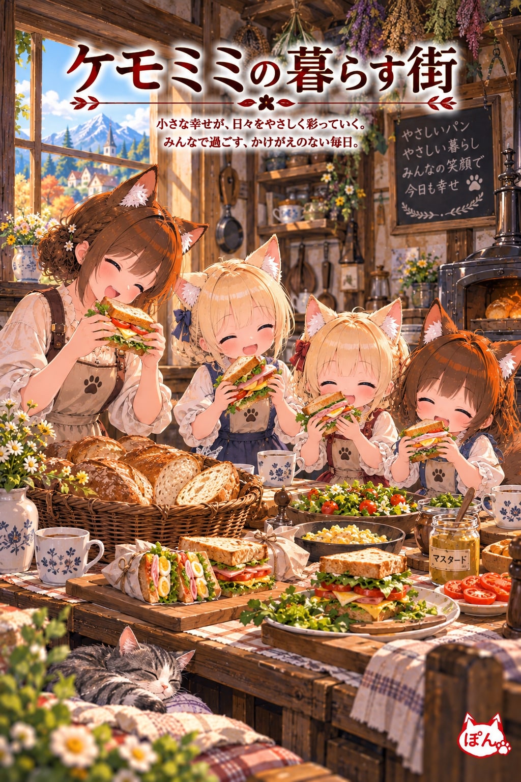 ケモミミの暮らす街