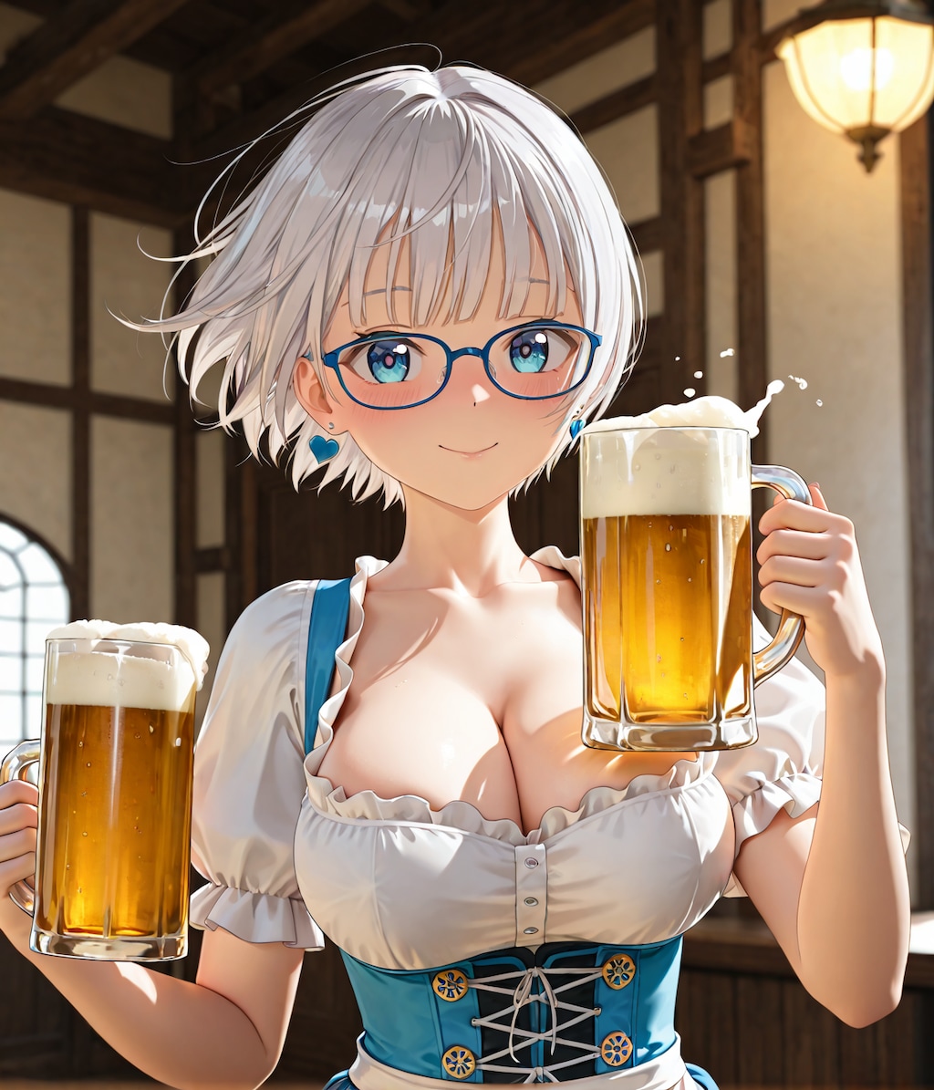 「昼間からビール飲んじゃおうよ！」