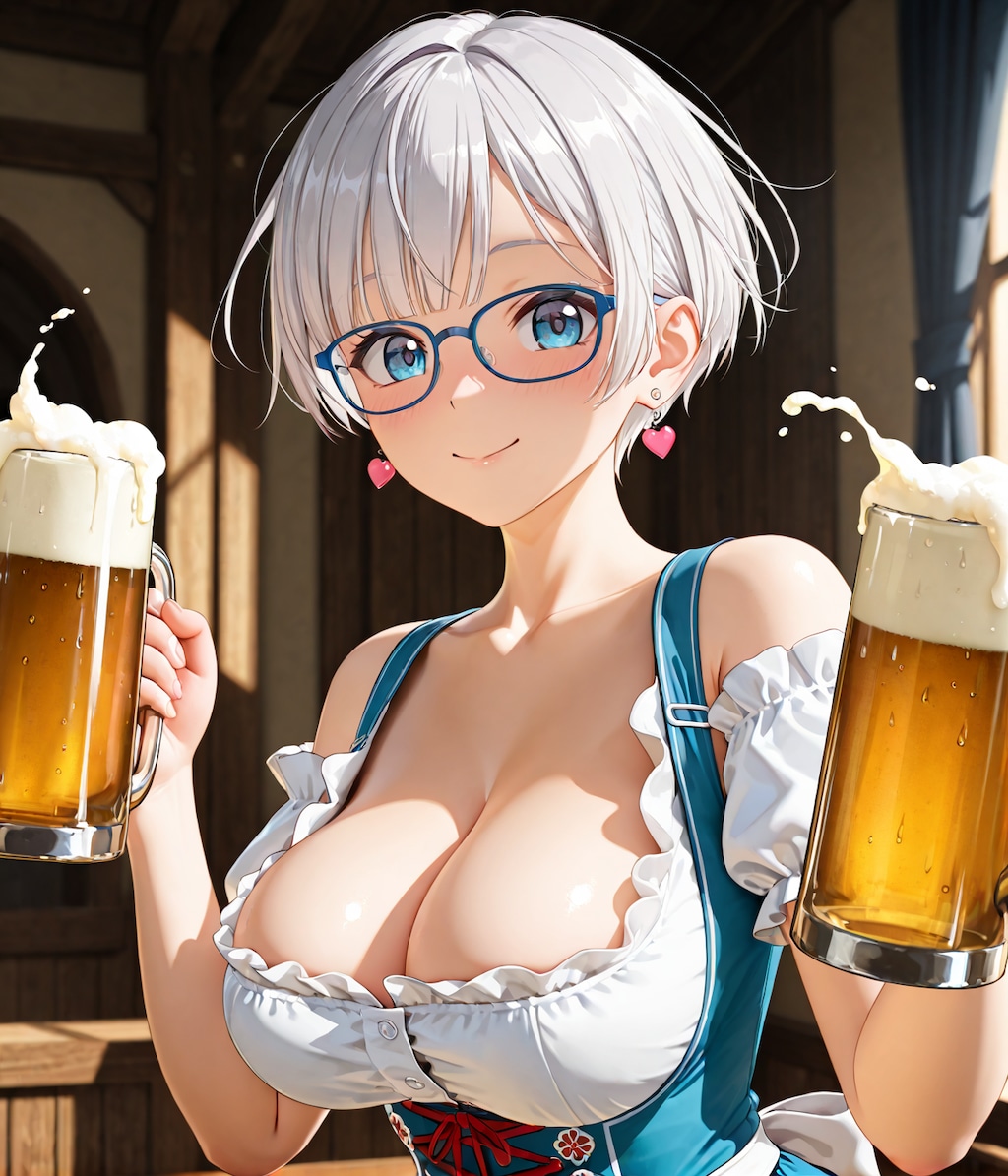 「昼間からビール飲んじゃおうよ！」