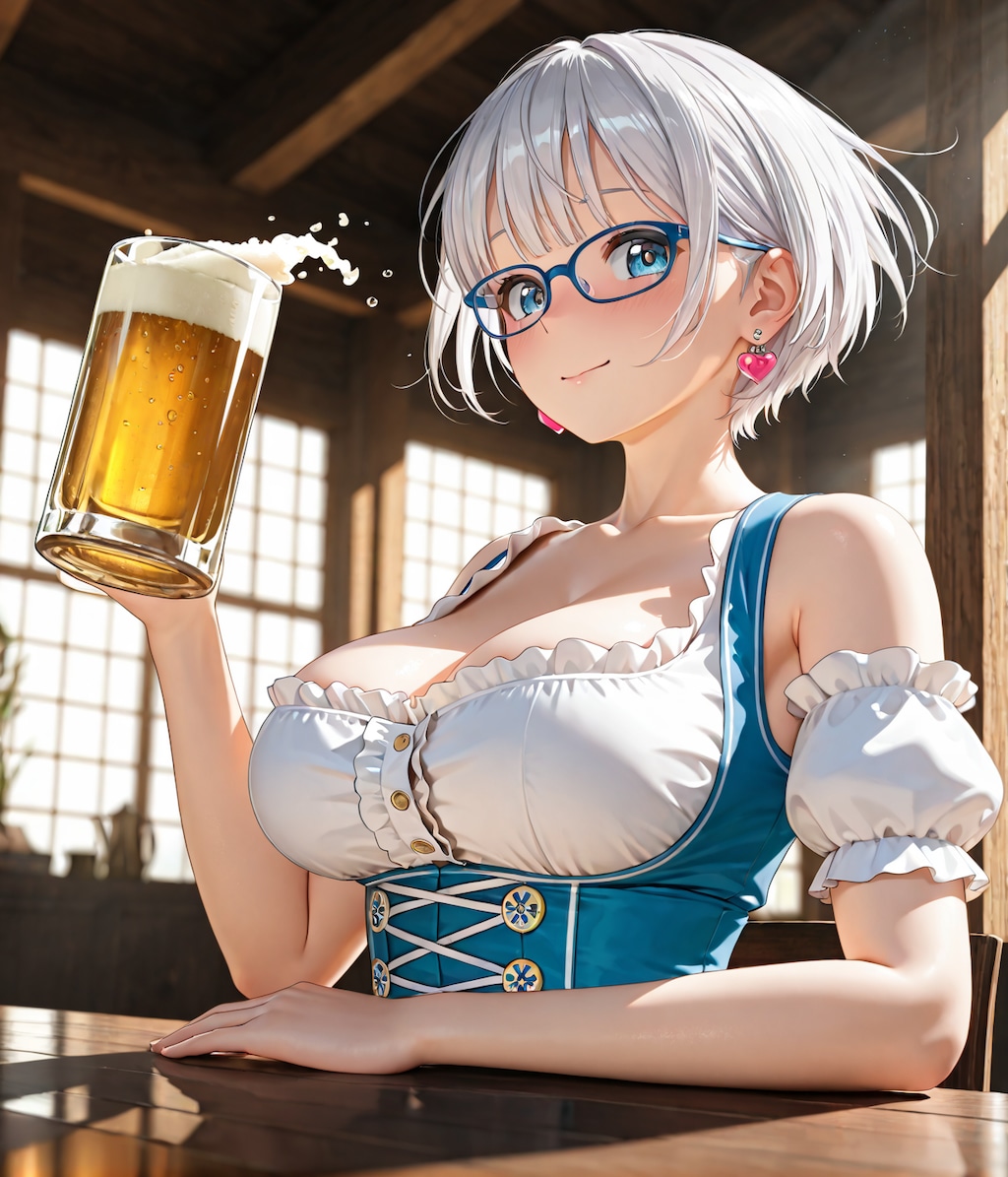 「昼間からビール飲んじゃおうよ！」