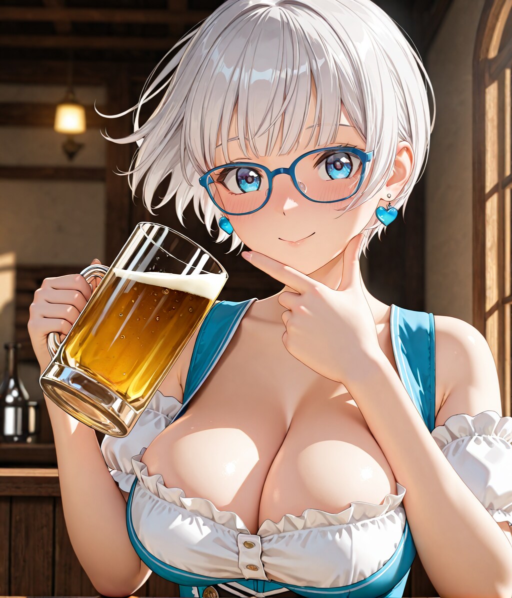 「昼間からビール飲んじゃおうよ！」