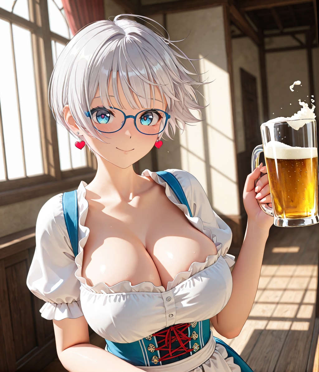 「昼間からビール飲んじゃおうよ！」