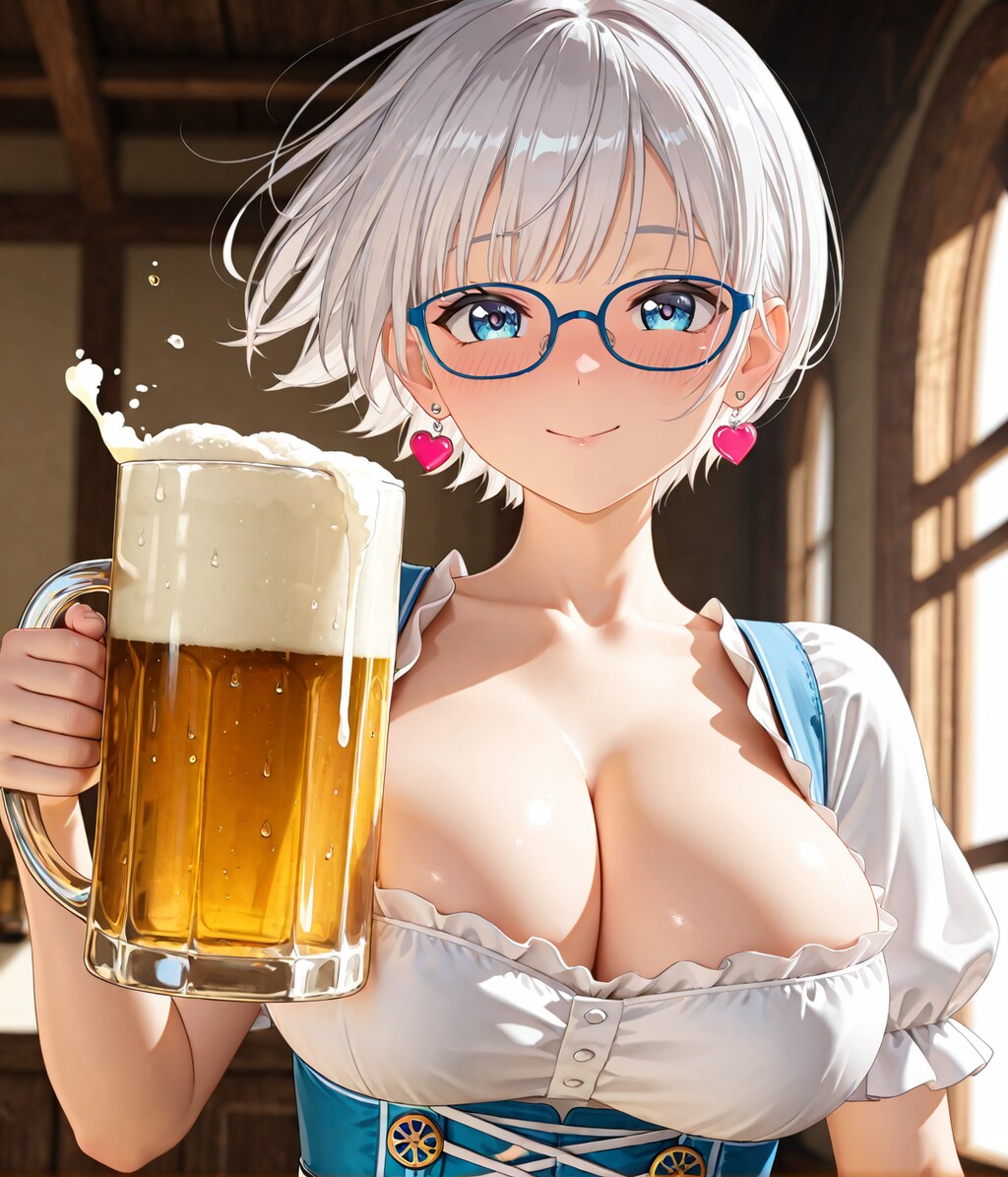 「昼間からビール飲んじゃおうよ！」