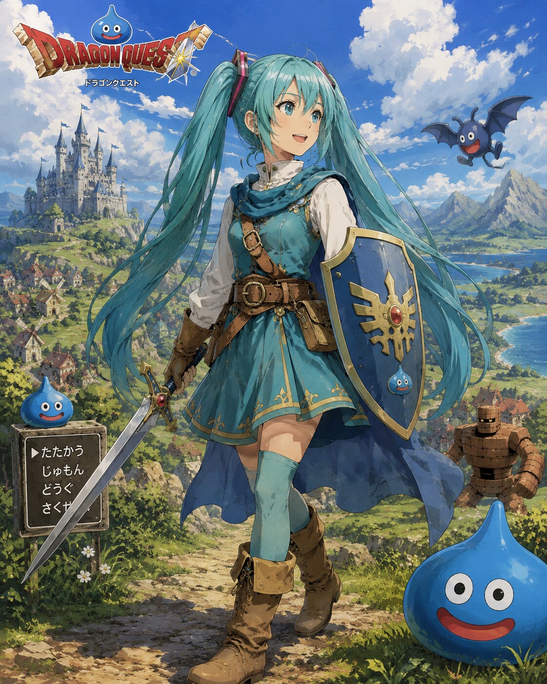 ドラクエ風ミクちゃん