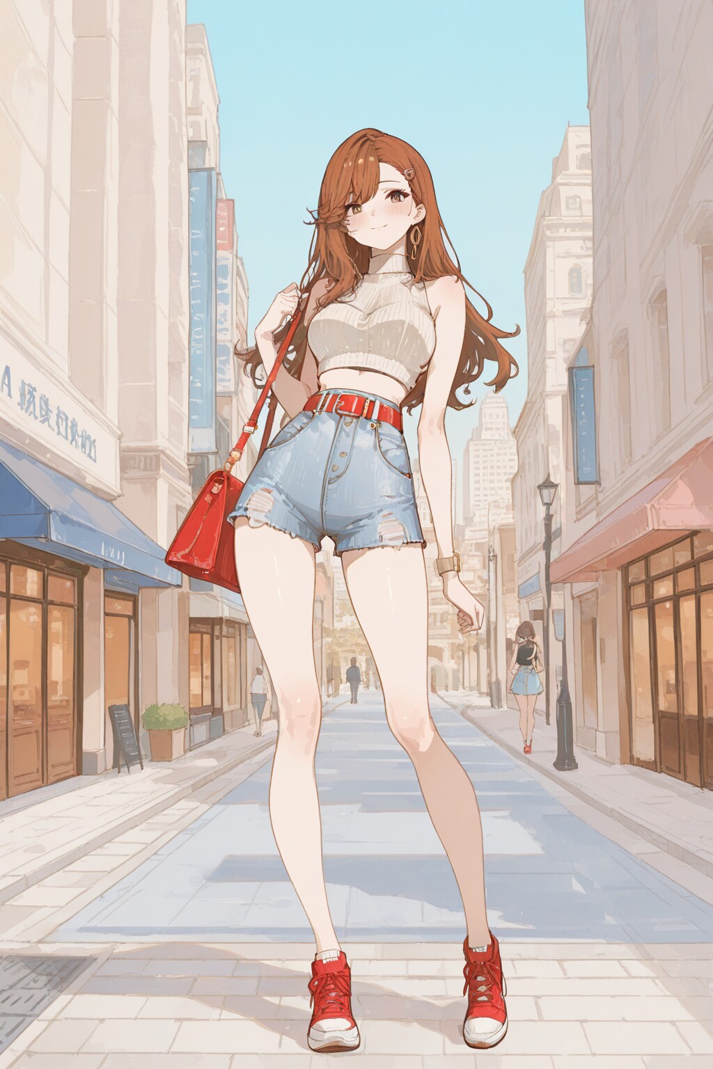 夏の女の子