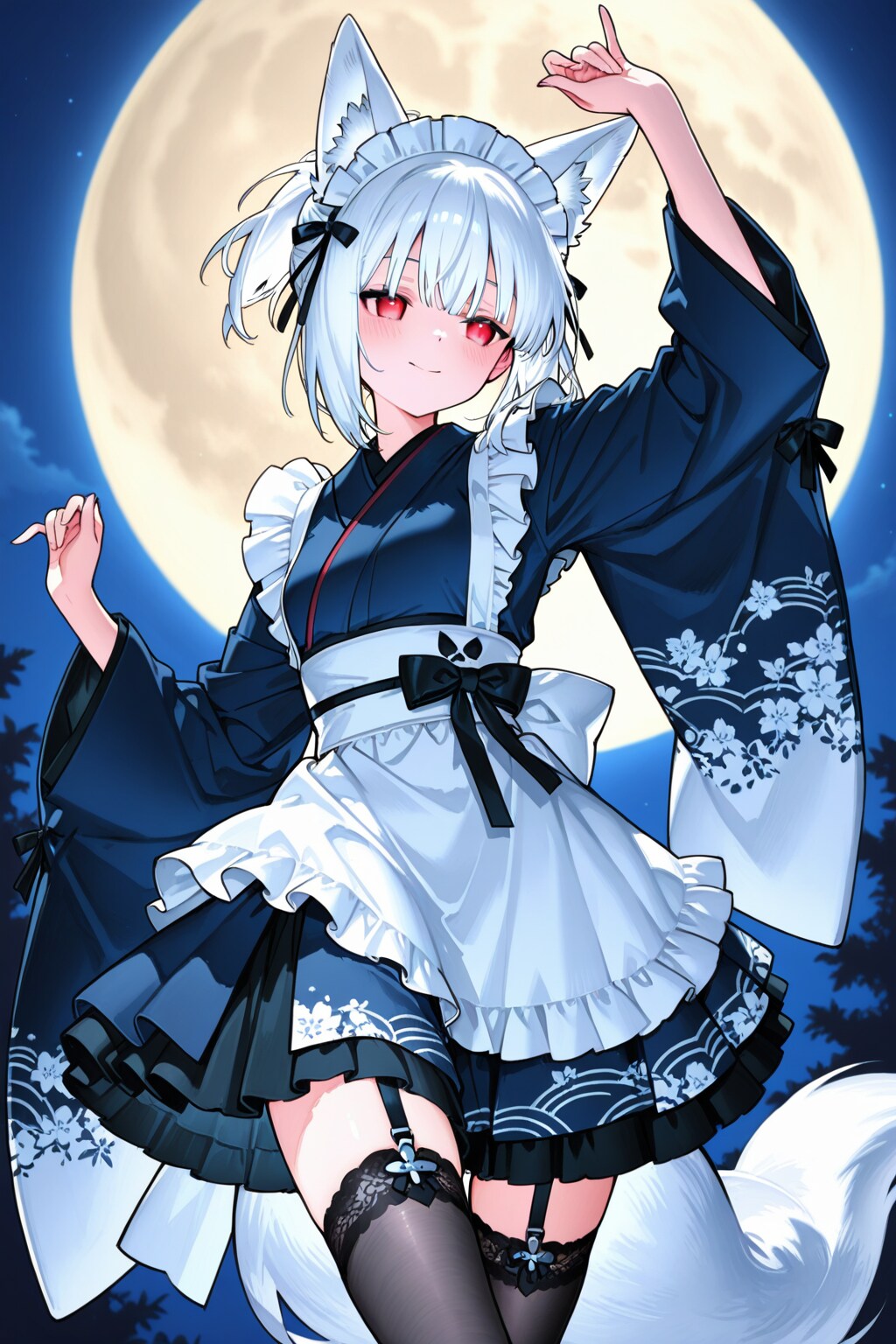 月に舞う | の人気AIイラスト・グラビア