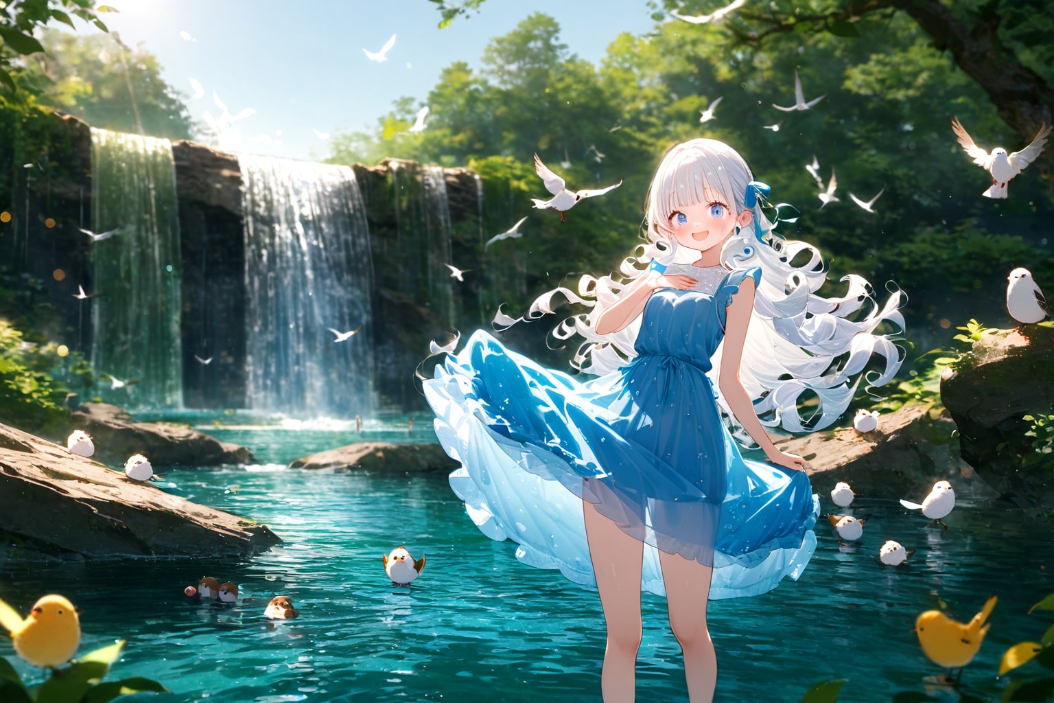 森のライブ | の人気AIイラスト・グラビア