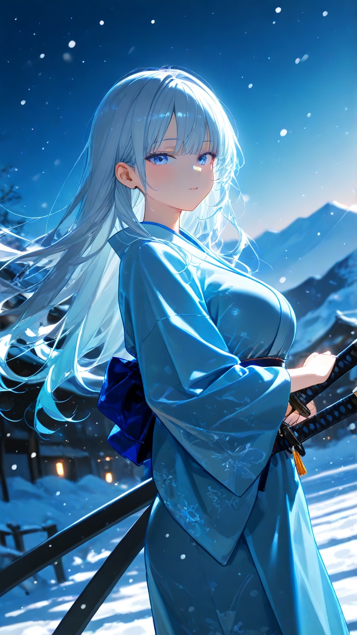 剣人雪女 | の人気AIイラスト・グラビア