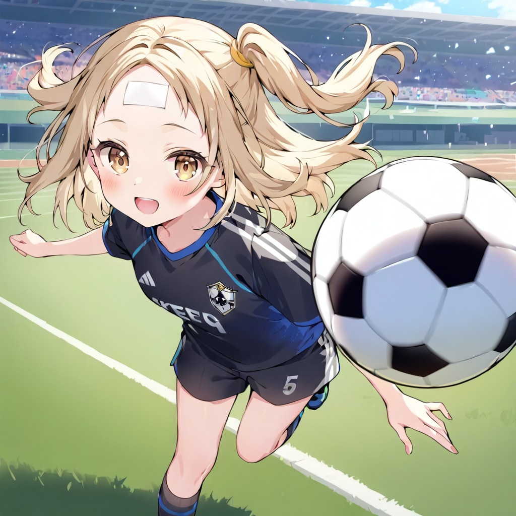 サッカーガール