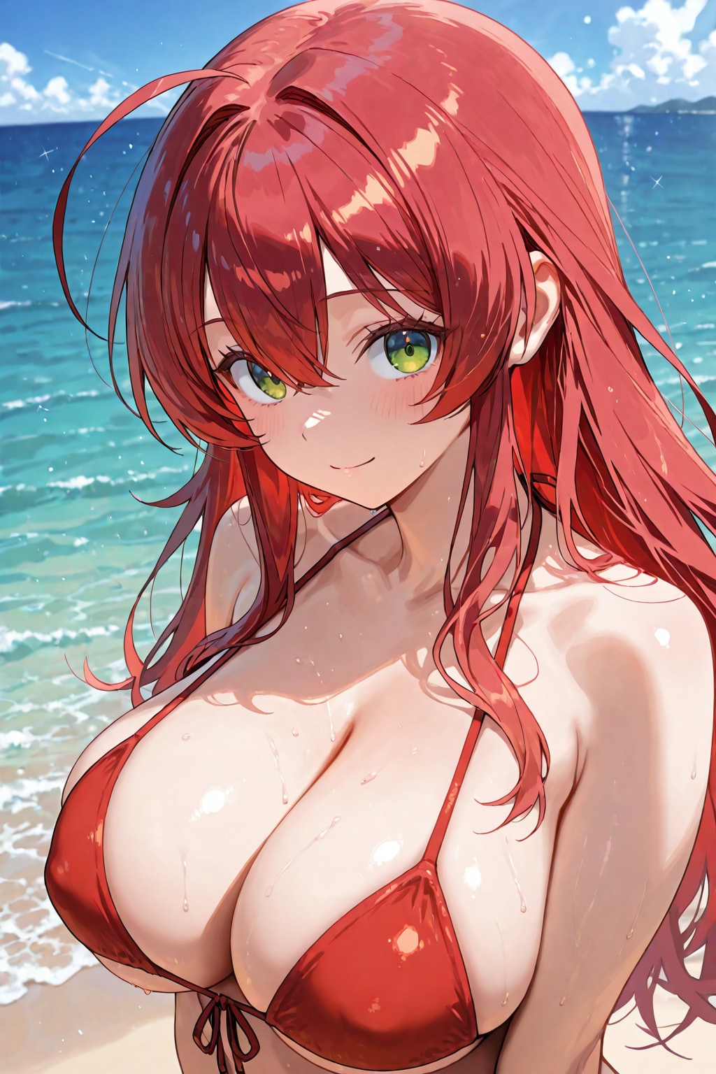 赤髪のお姉さん