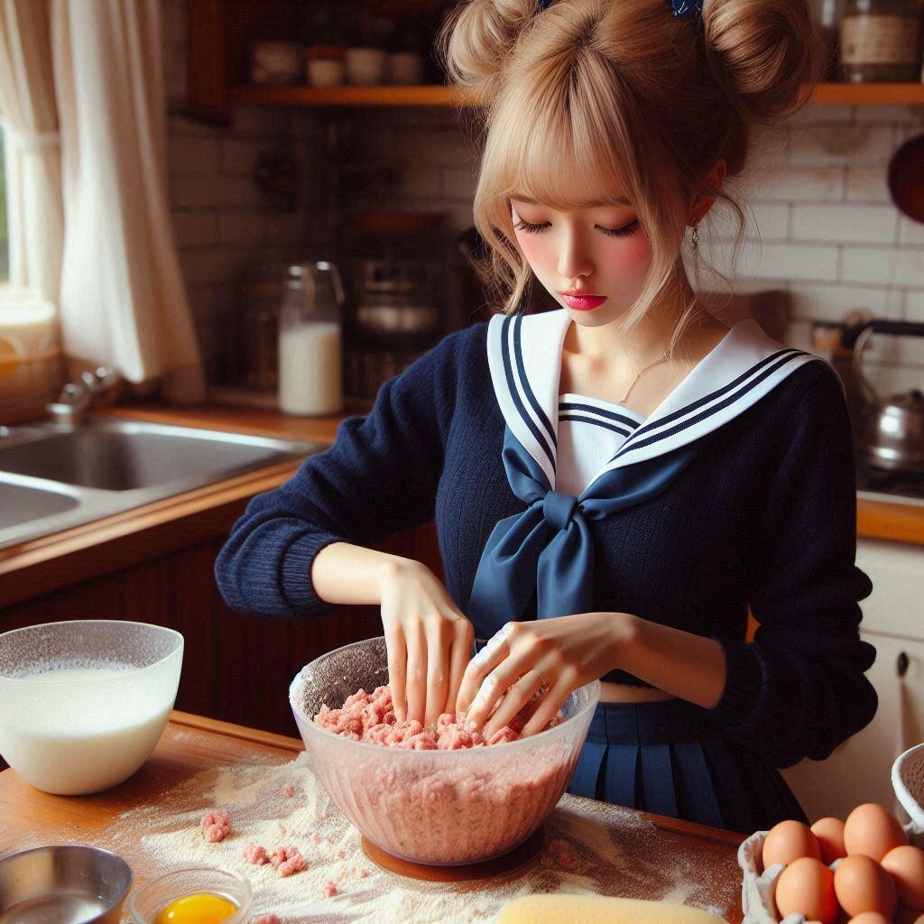 金曜日の金団子 ハンバーグの巻