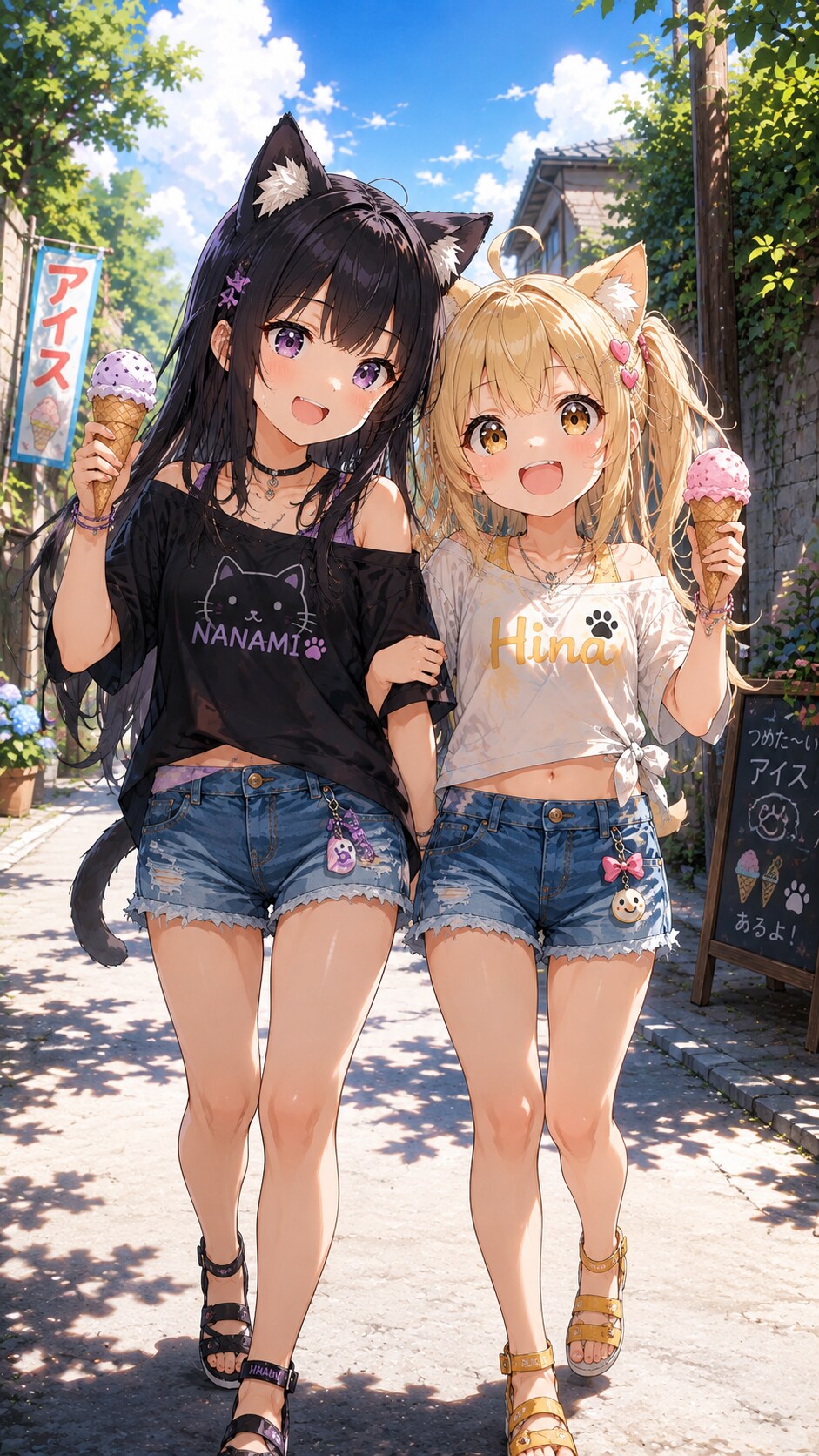夏色ふたり | の人気AIイラスト・グラビア