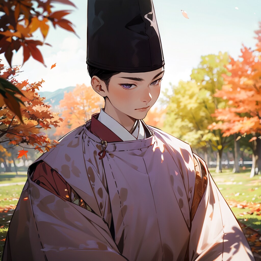 【LoRA配布】烏帽子と狩衣