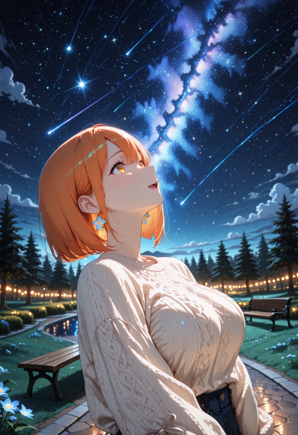 流れ星、見つけた。