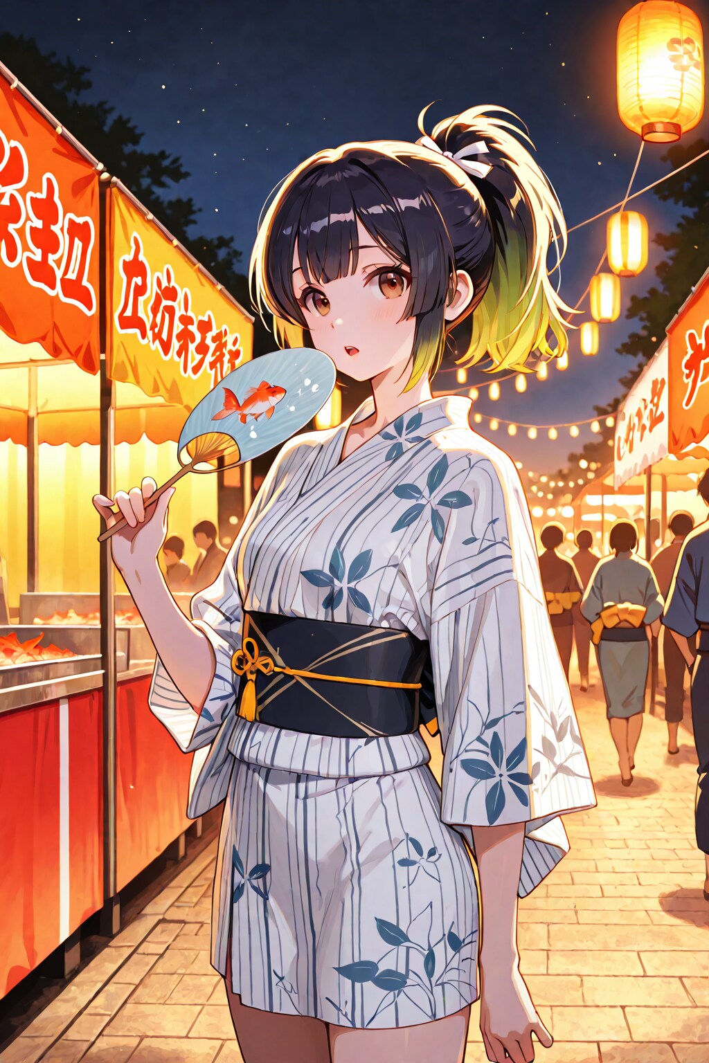 ポニーティルのくのいちさん