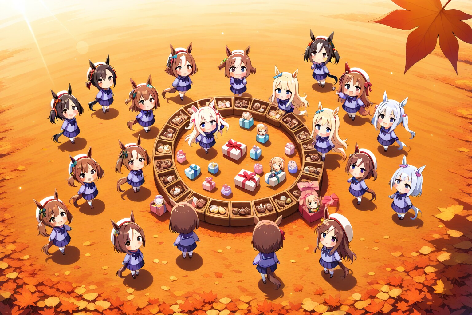 人数分、あるだろうか？。 | の人気AIイラスト・グラビア