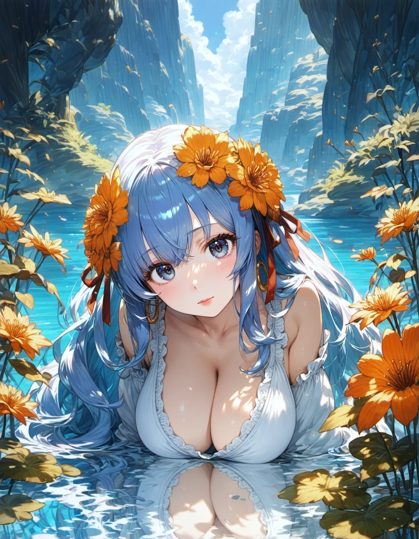 River of Marigold Dreams | の人気AIイラスト・グラビア