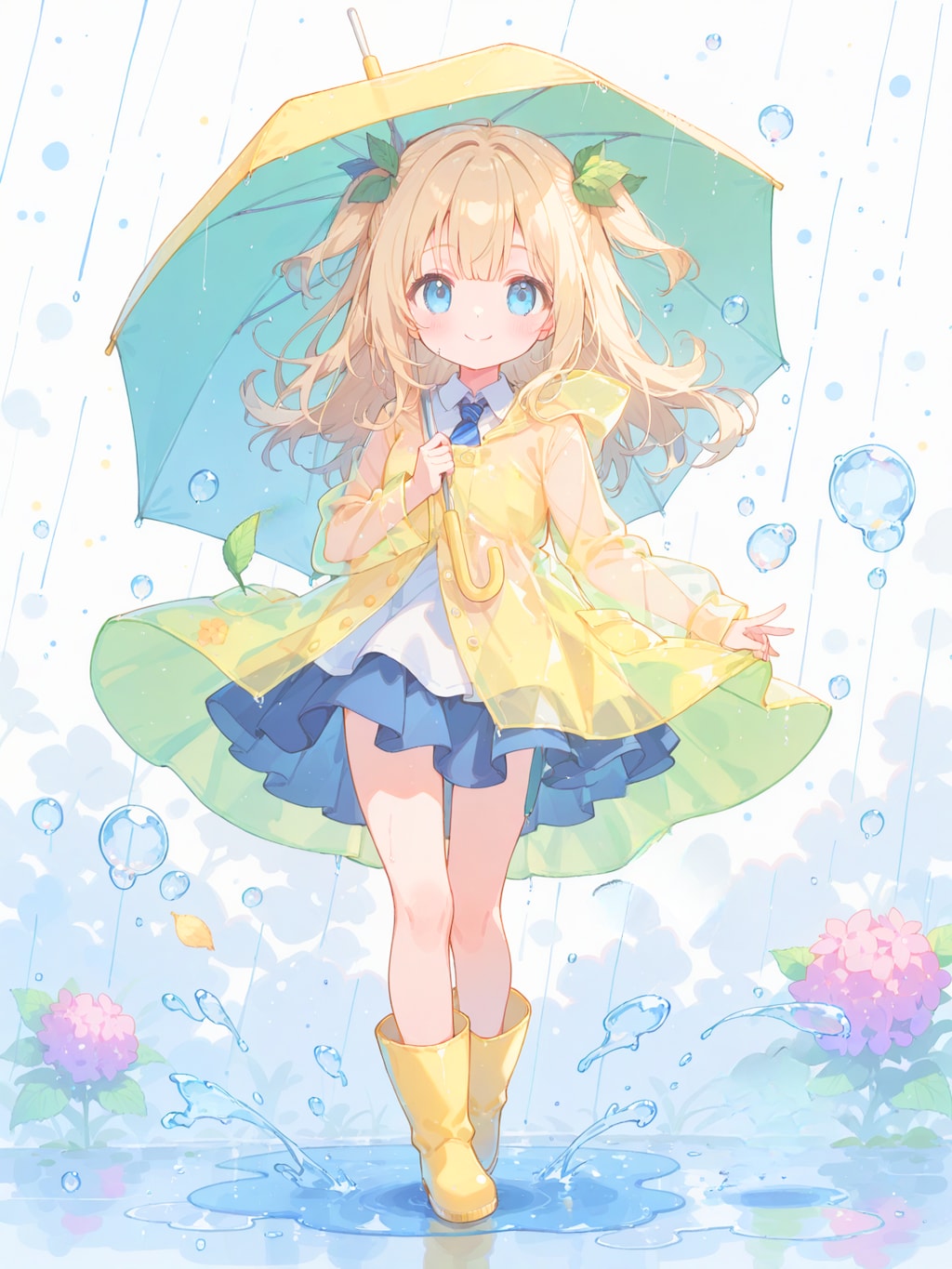 お気に入りのレインブーツ