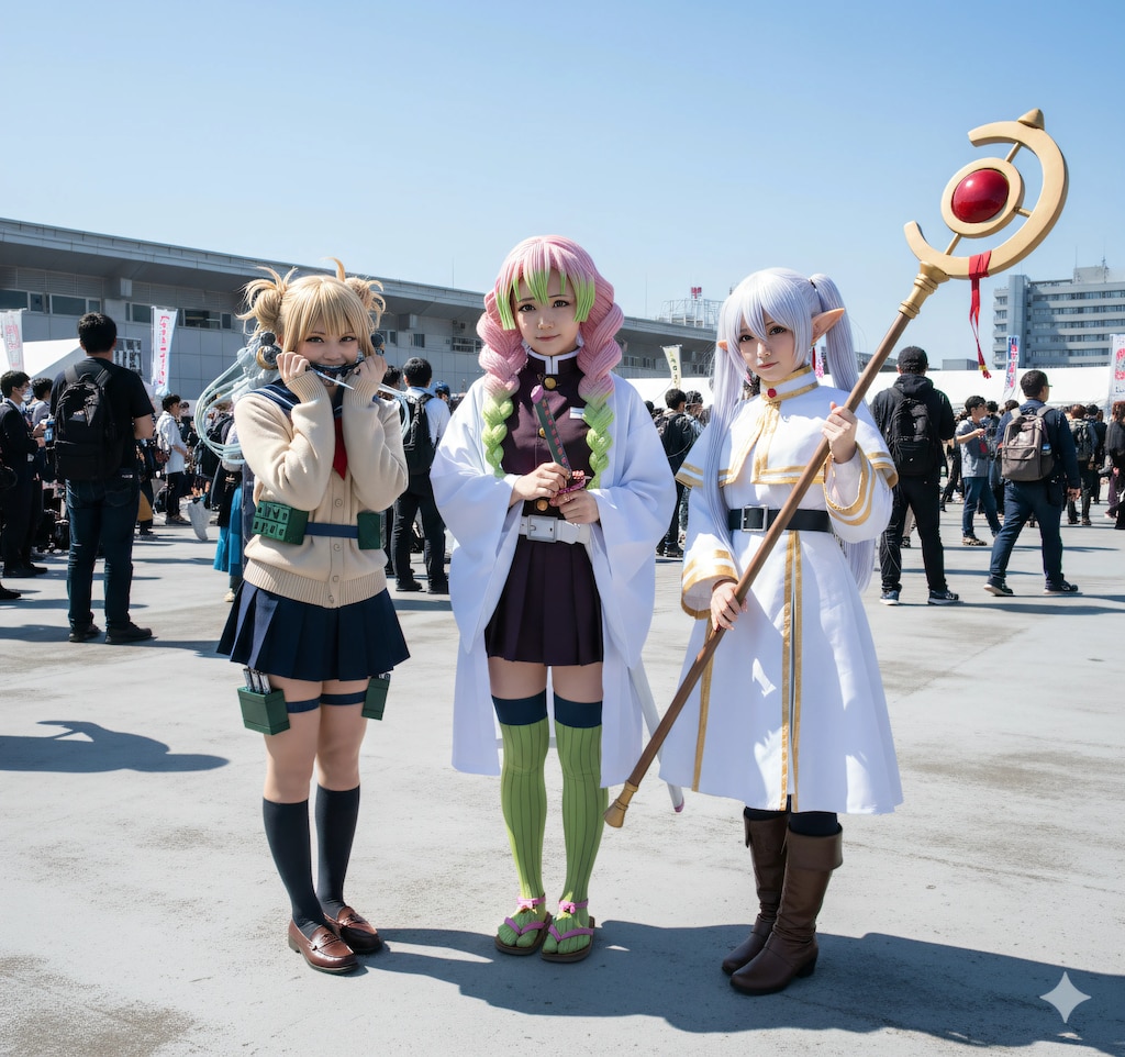 cosplayers