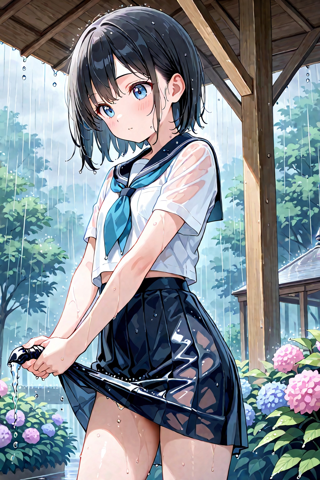 雨宿り(LILY)(16) | の人気AIイラスト・グラビア