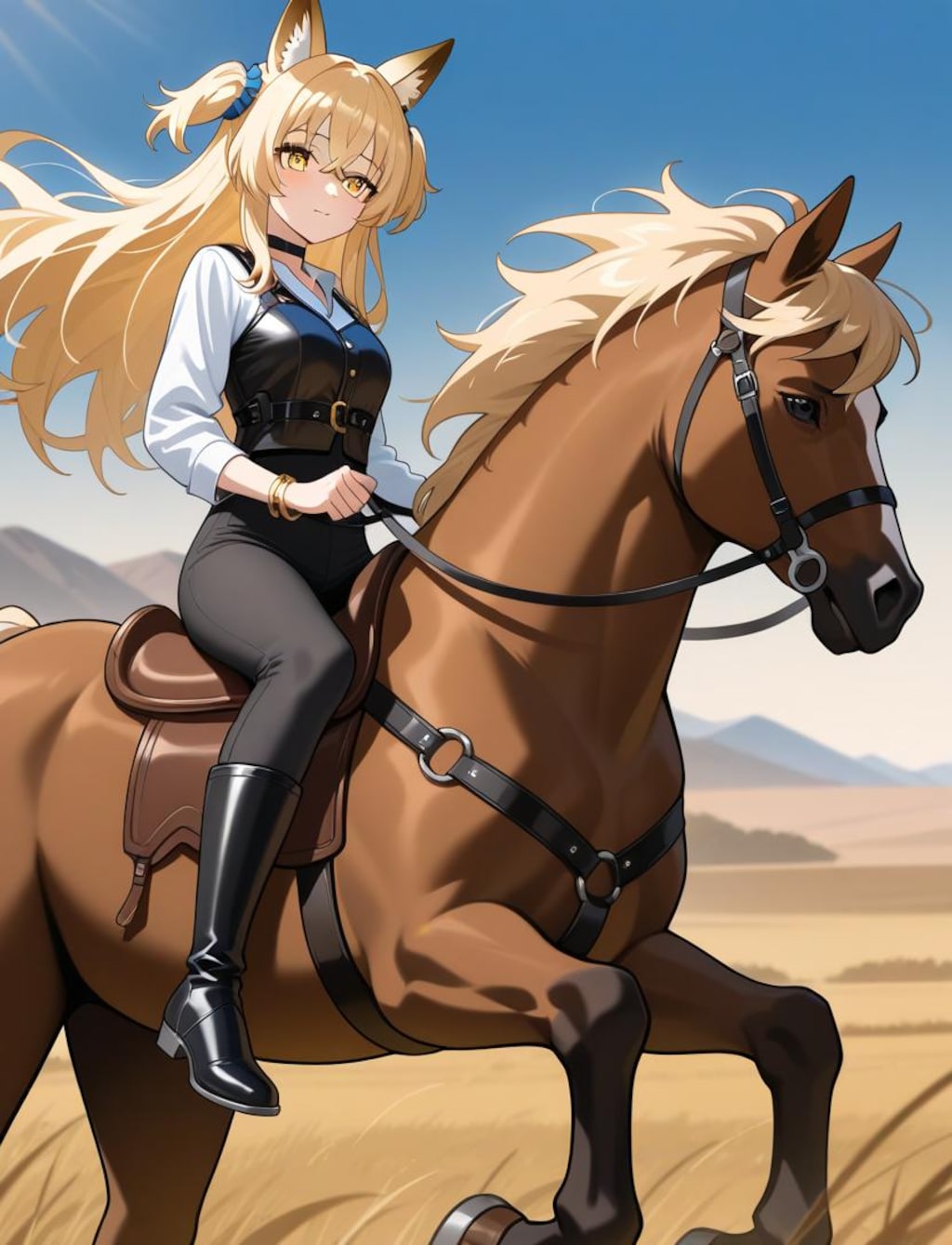 人馬一体。ミラさんウィークリー