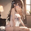 「そんなに、じっと見ないで…。」 2枚目