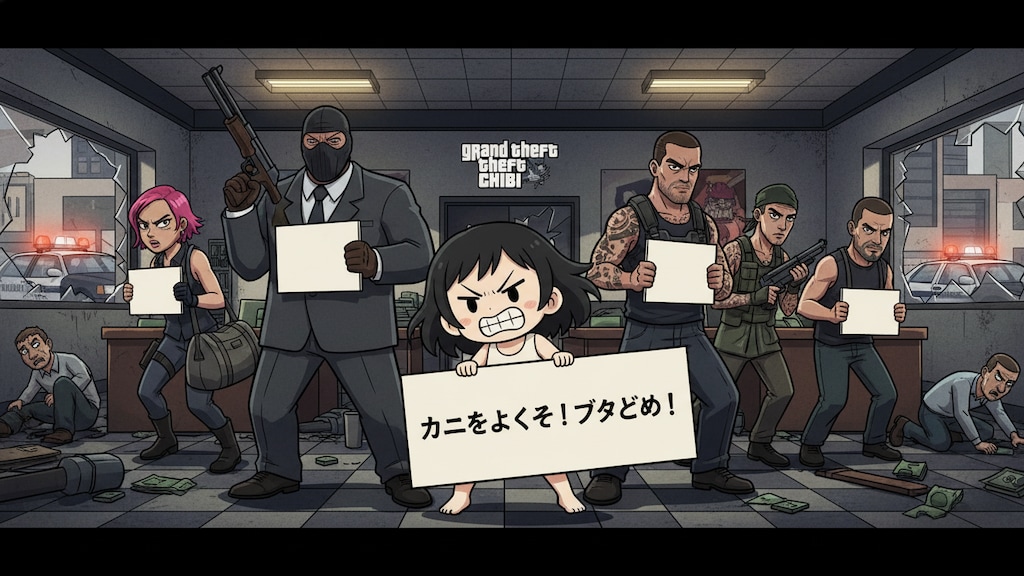 二代目・ぴーけーさんでもGTA(GTA＋なにか29)