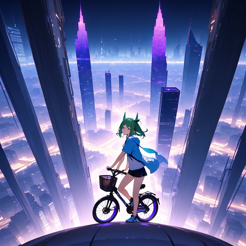 未来都市、サイクリング_HALO