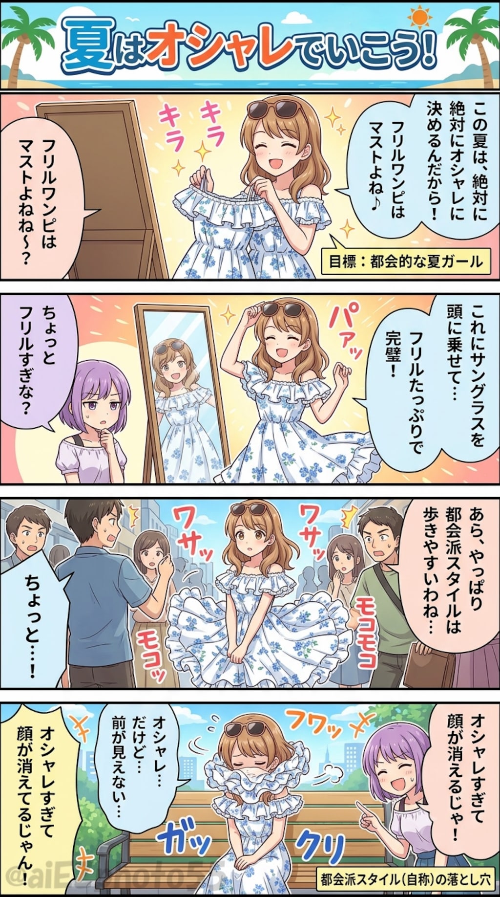 夏はオシャレでいこう！＆クールな私の夏の選択