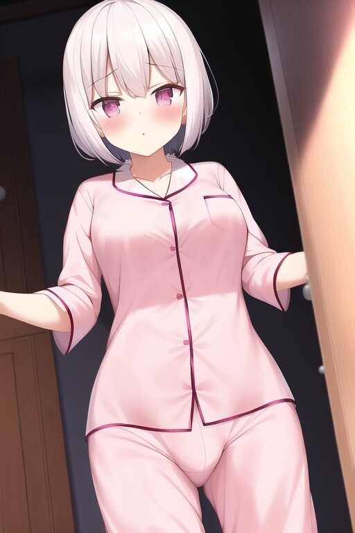 白髪パジャマその4