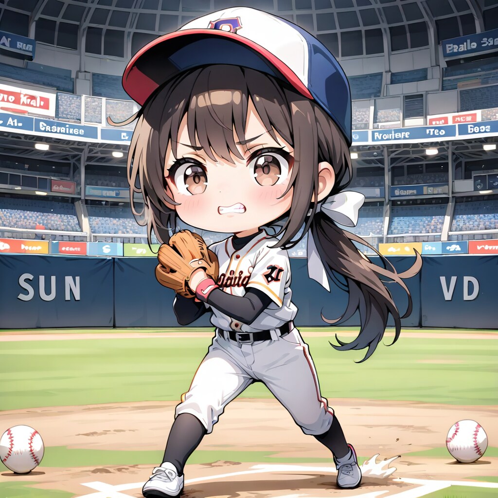 野球少女 | の人気AIイラスト・グラビア