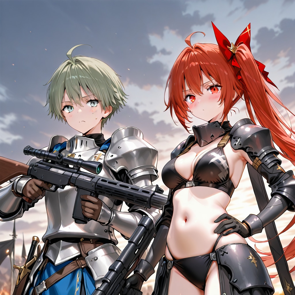 新人兵士たち