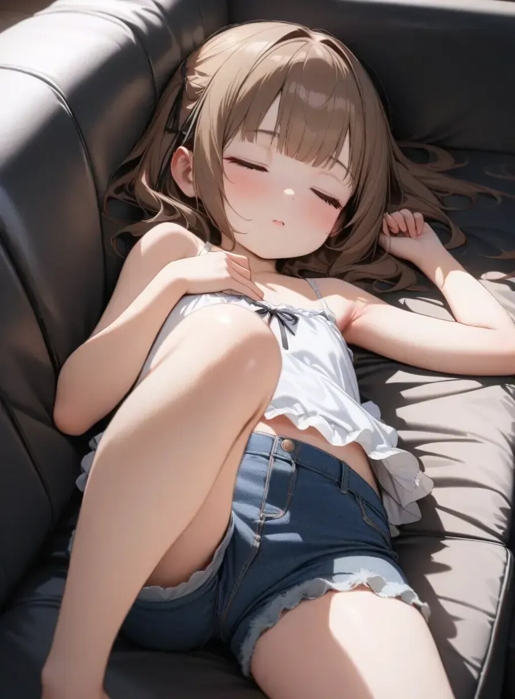 寝相悪いコ