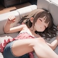 寝相悪いコ 2枚目