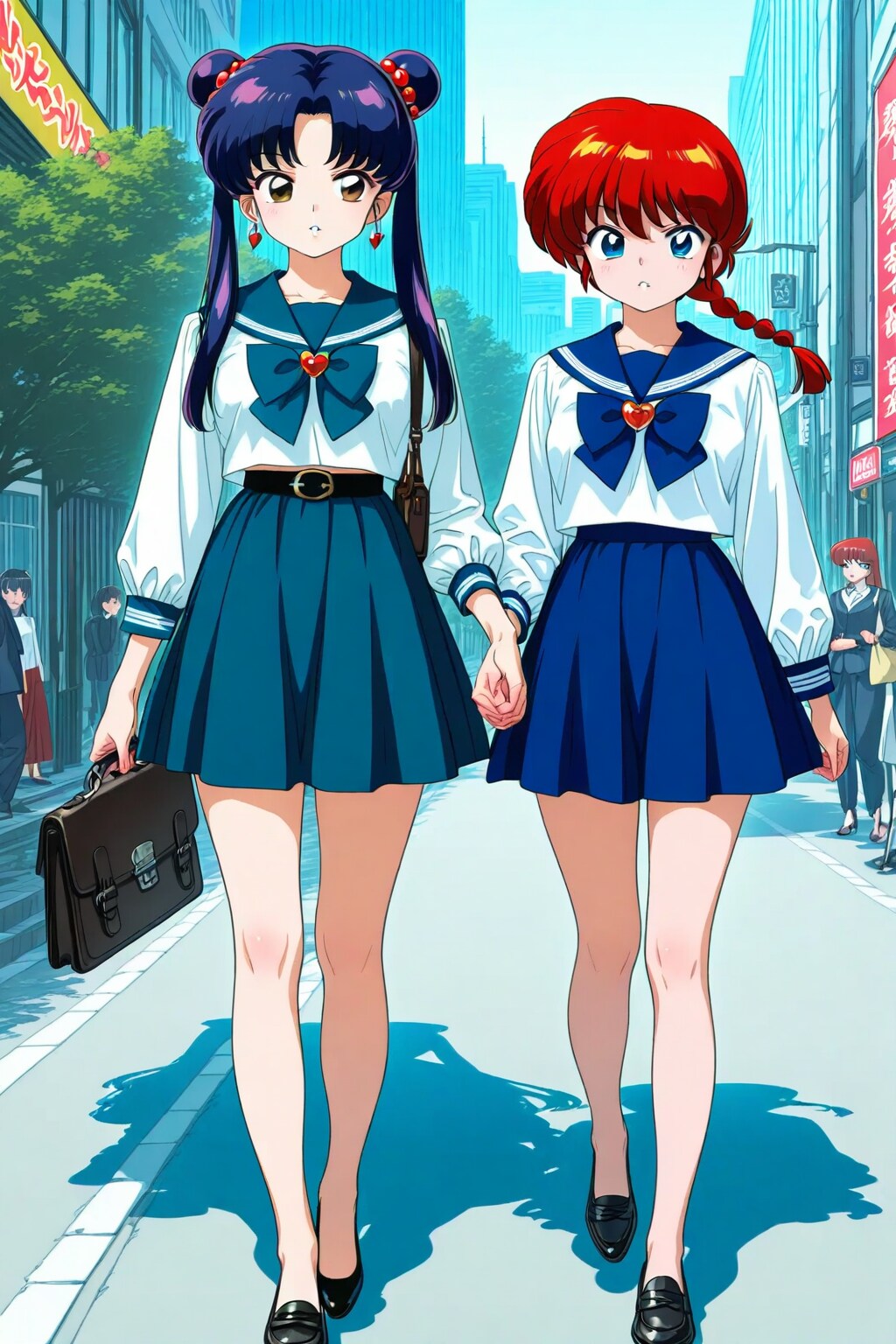 下校風景2 | の人気AIイラスト・グラビア