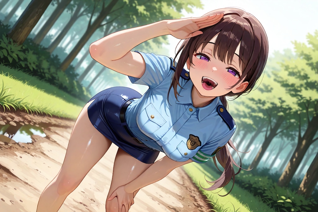 見回り中