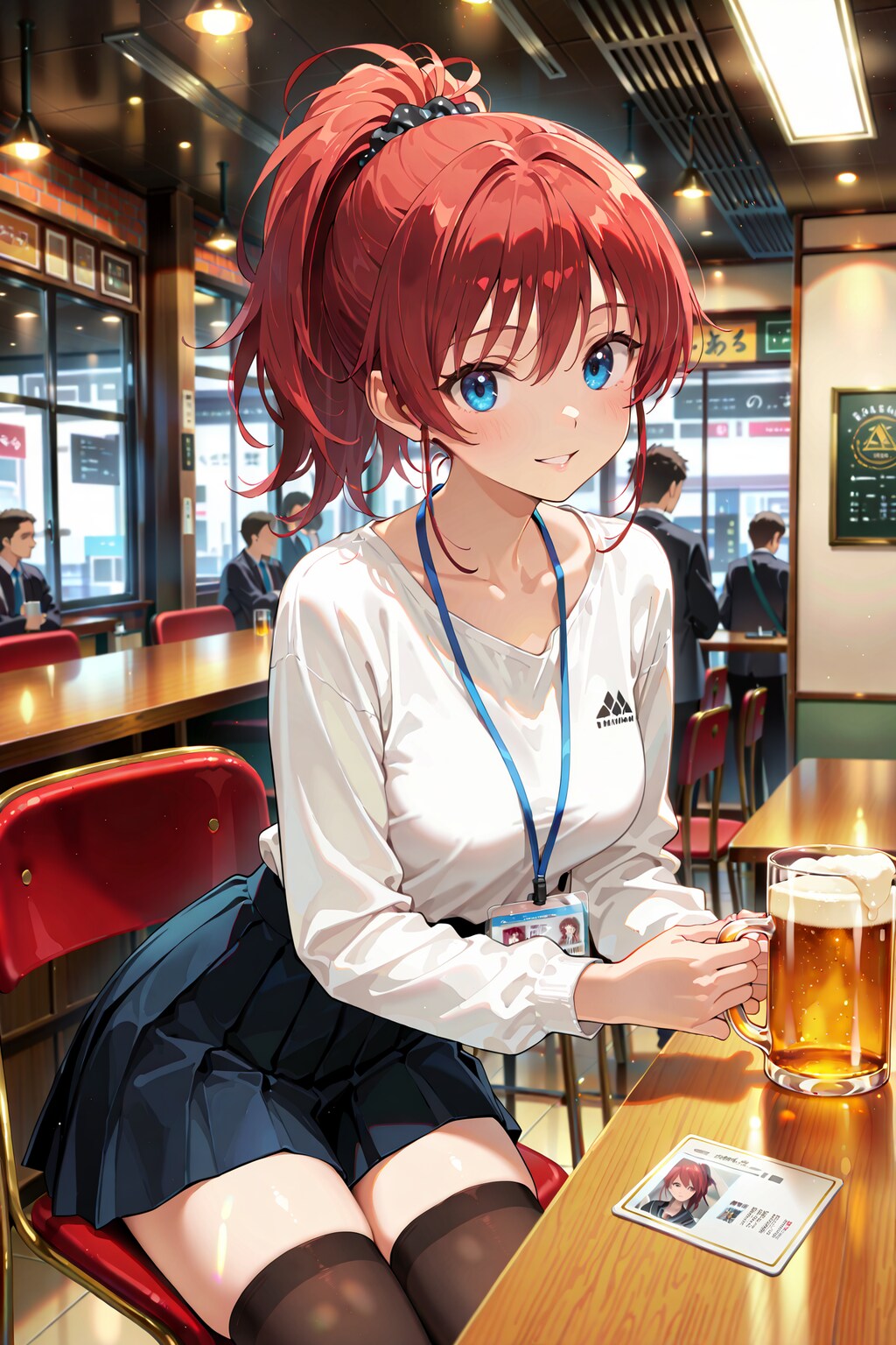 連休後半に向けて仕事帰りに気力補給