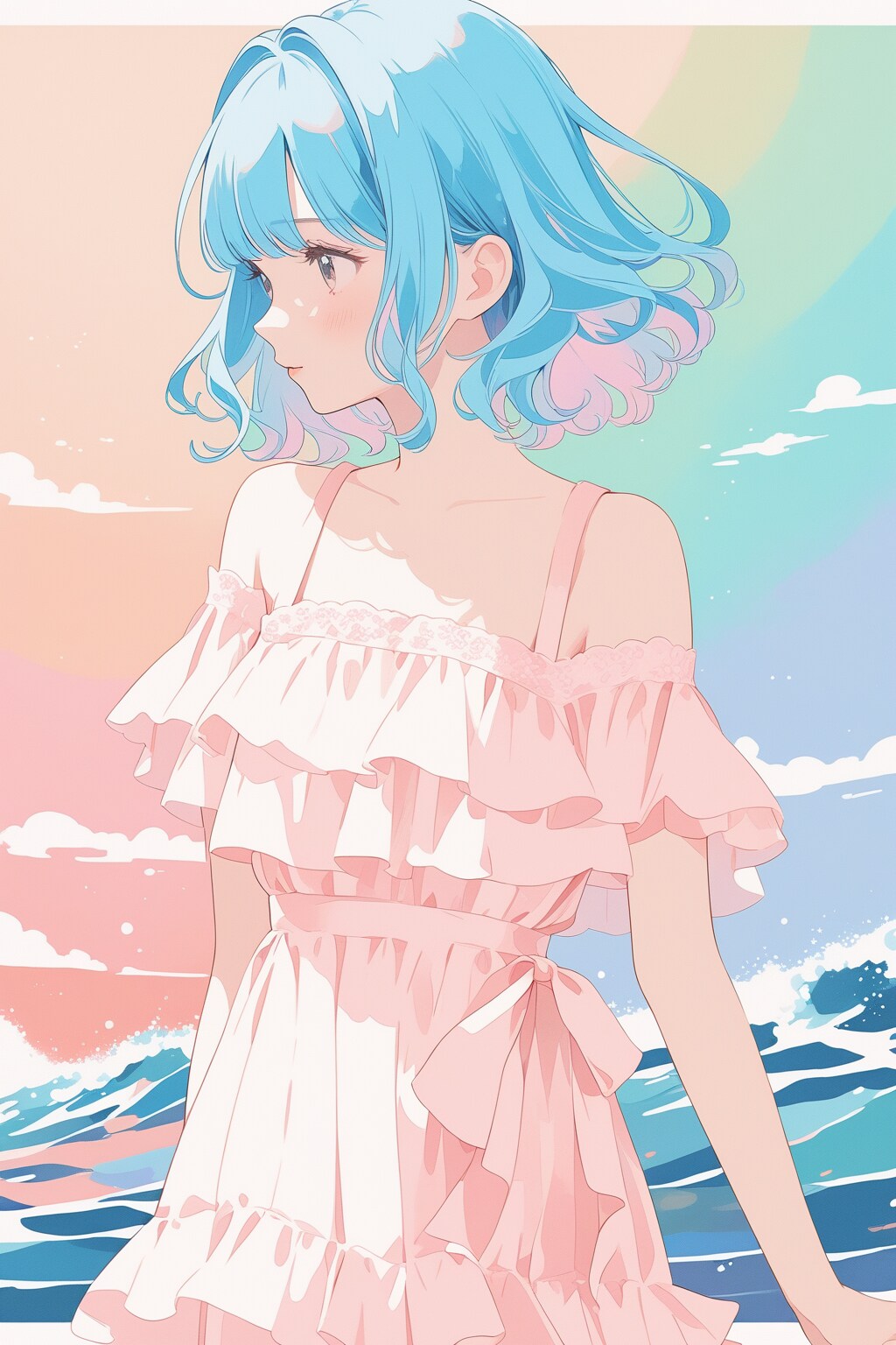 パステル乙女（8） | の人気AIイラスト・グラビア