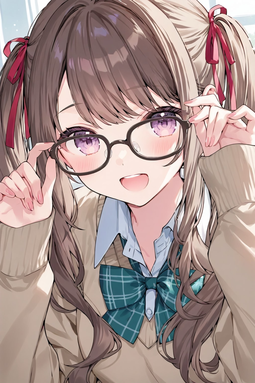 おまかせ眼鏡っ娘260720LILAC7