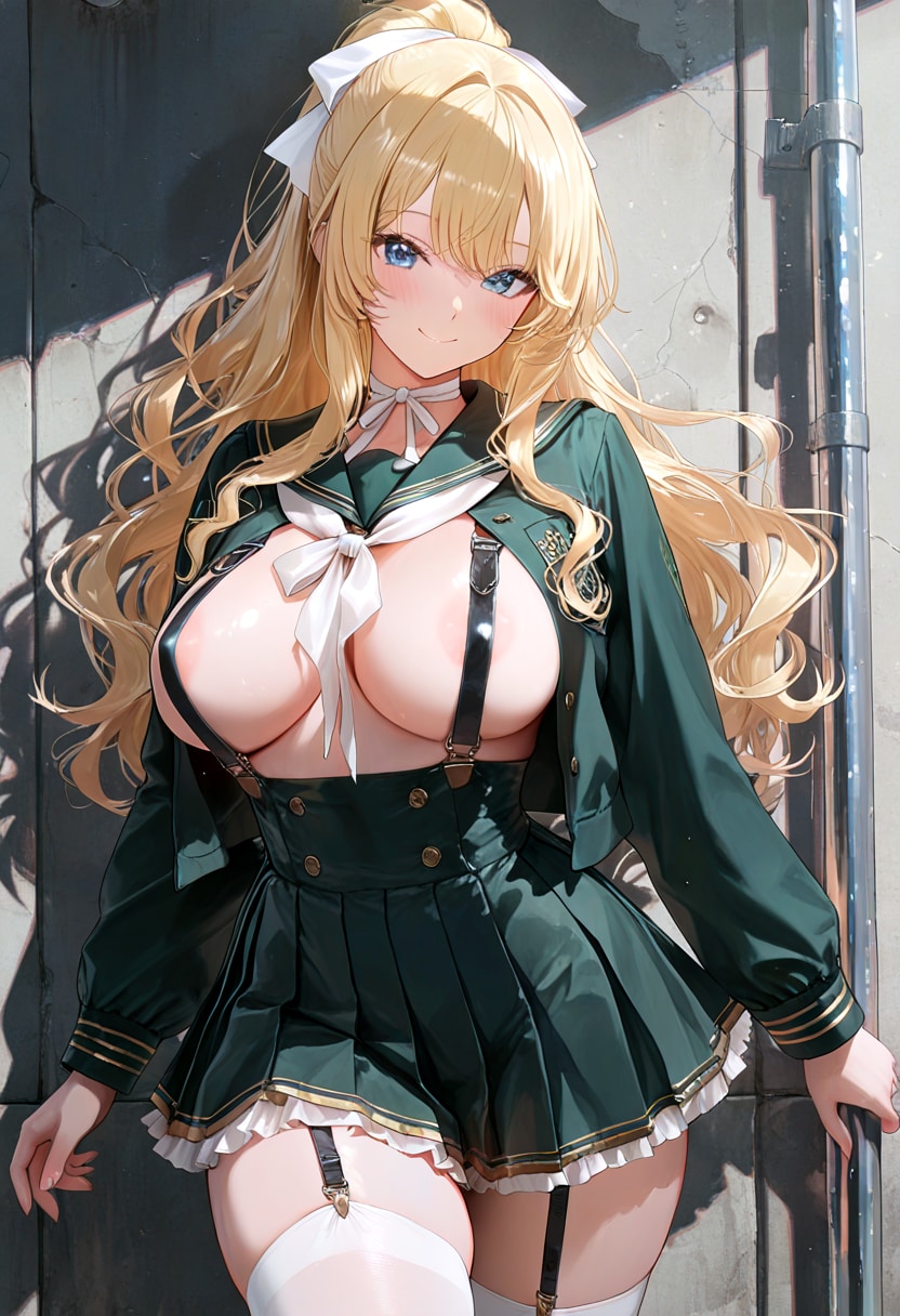 サスペンダーの姫園 愛華さん