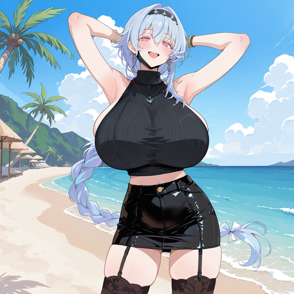 うちの子夏コーデ