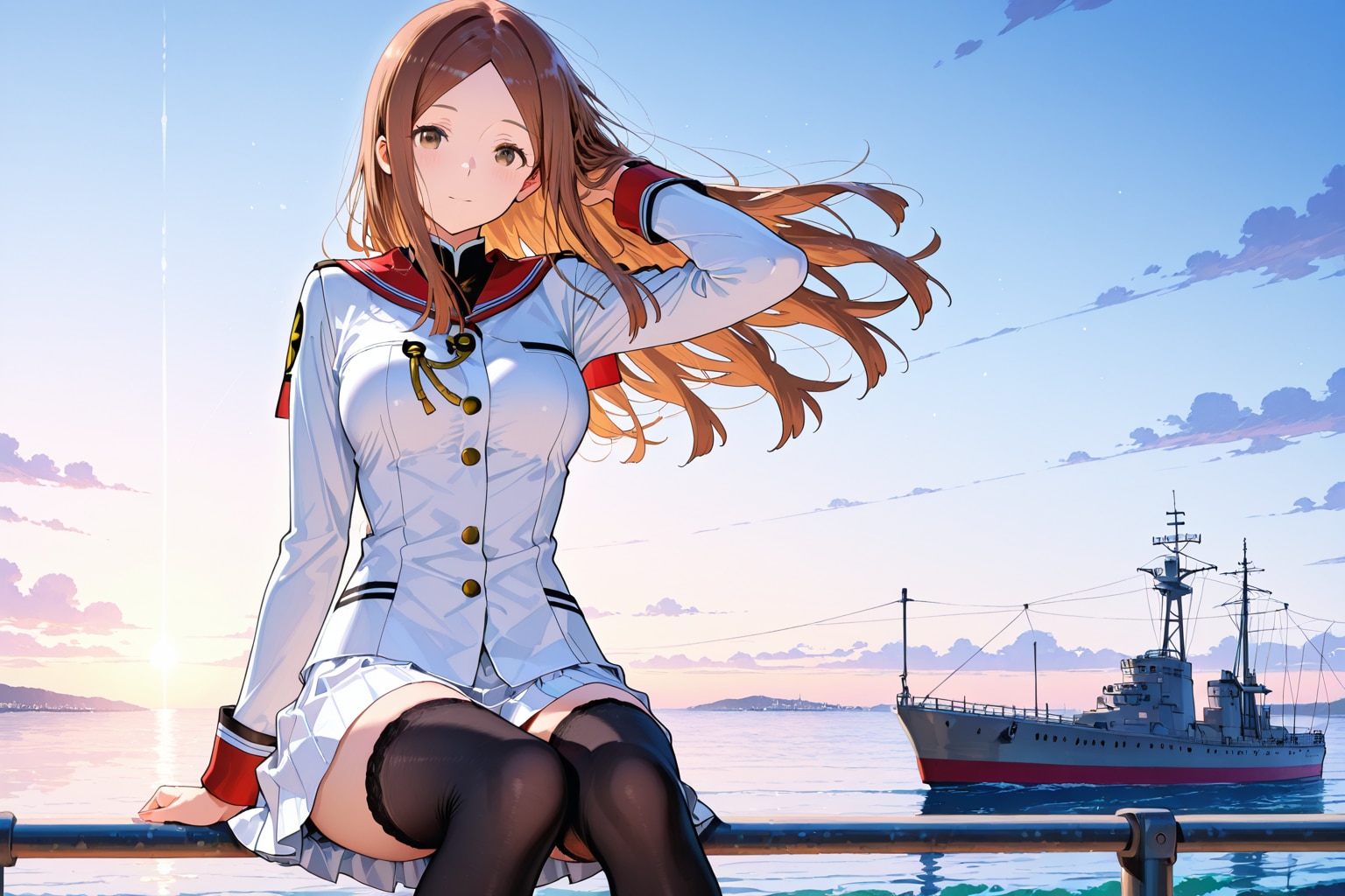 呉港と大和(艦これ) | の人気AIイラスト・グラビア